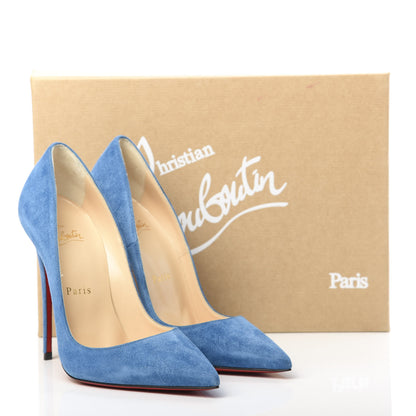 Christian Louboutin Veau Velours So Kate 120 Pumps 36 Positano 9 of 9
