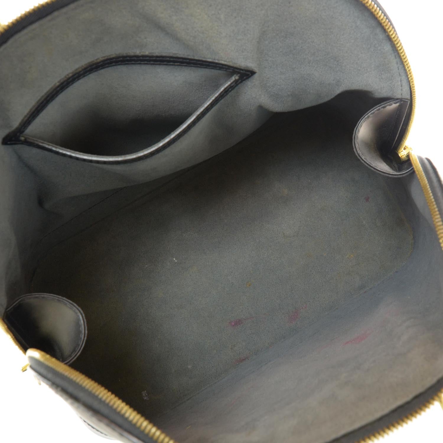 Louis Vuitton Epi Alma Black 6 of 6