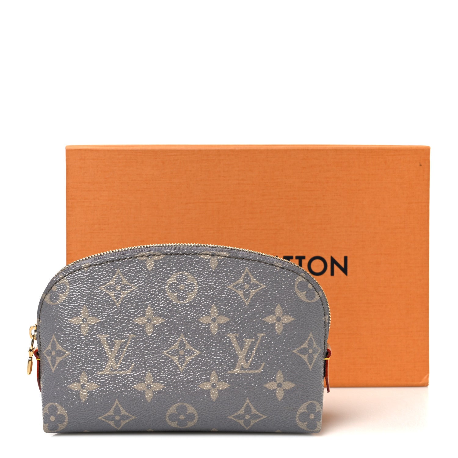 Louis Vuitton Monogram Trianon Cosmetic Pouch PM Grey 7 of 7