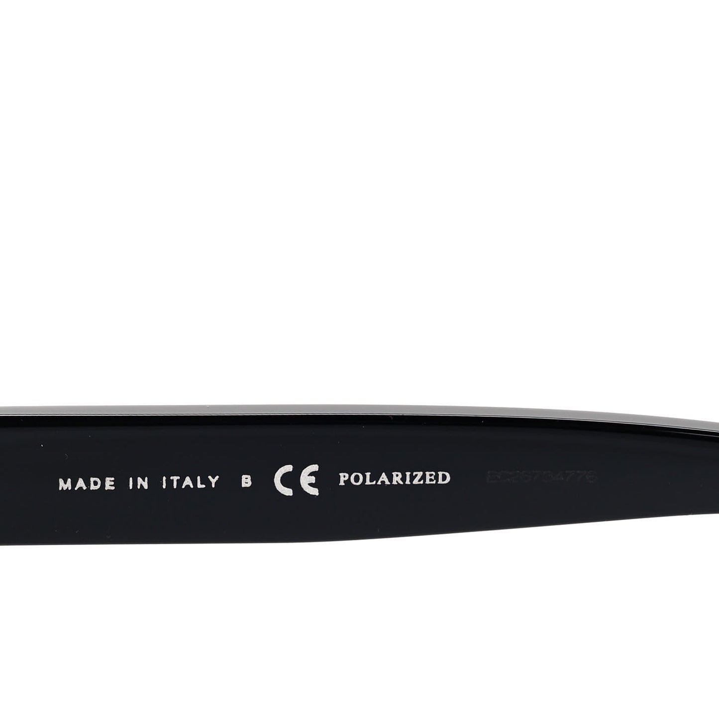 Acetate Polarized Square Sunglasses 5417 Black