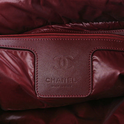 Chanel Nylon Quilted Large Coco Cocoon Tote Black 6 of 12