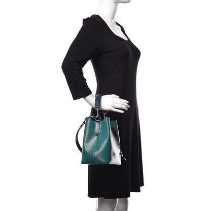 Louis Vuitton Epi Neonoe BB Emerald Green Indigo 2 of 10