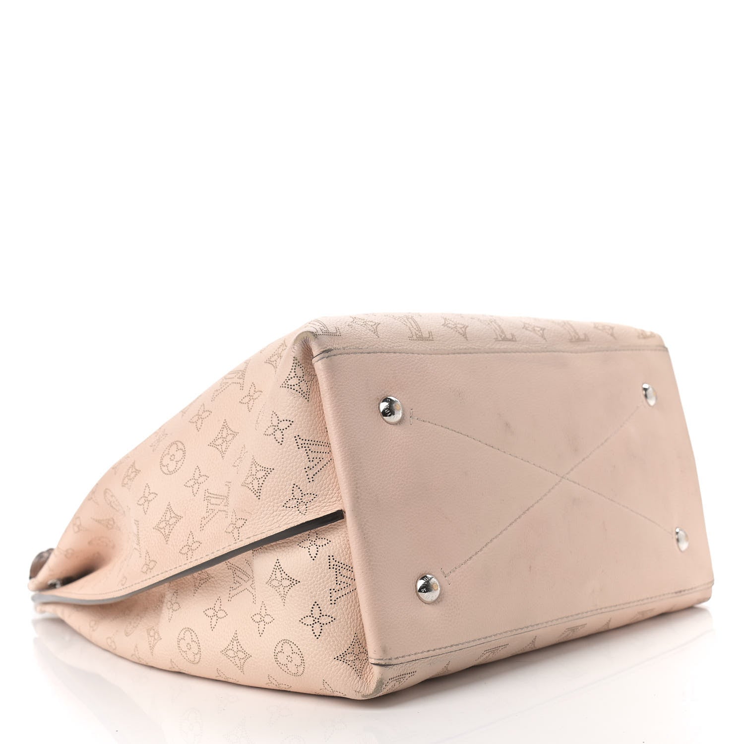 Louis Vuitton Mahina Carmel Hobo Creme 4 of 17