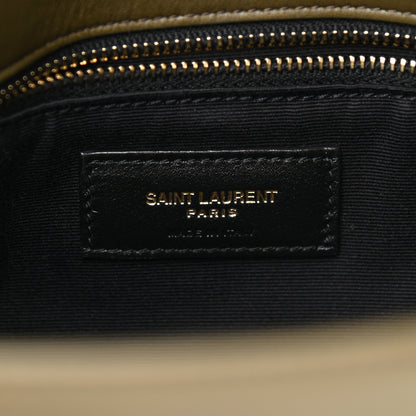Saint Laurent Lambskin Matelasse Monogram Medium Niki Chain Satchel Seaweed 7 of 11
