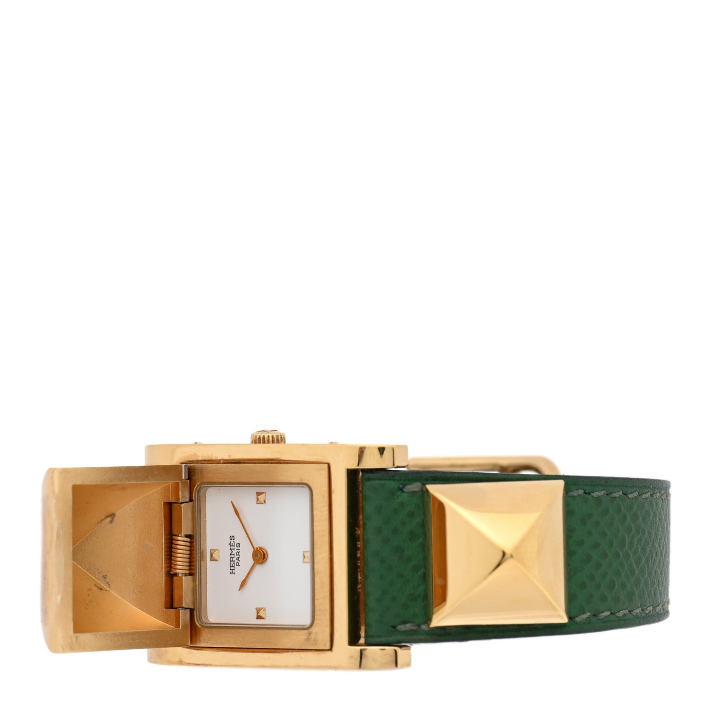 Stainless Steel Courchevel 23mm Medor Quartz Watch Vert Clair