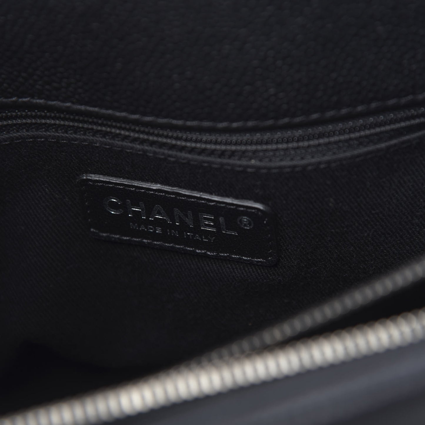 Caviar Quilted CC Timeless Tote Black