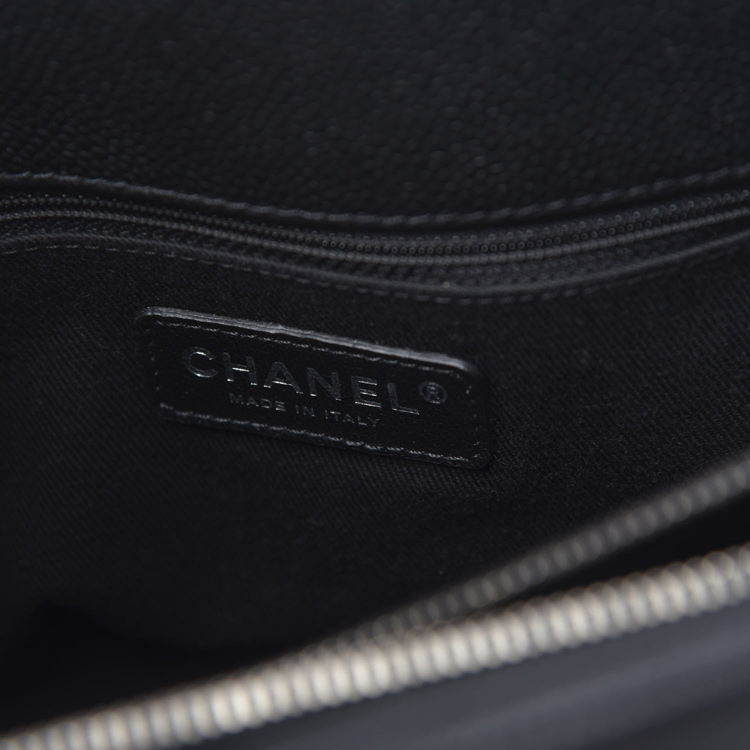 Chanel Caviar Quilted CC Timeless Tote Black 6 of 10