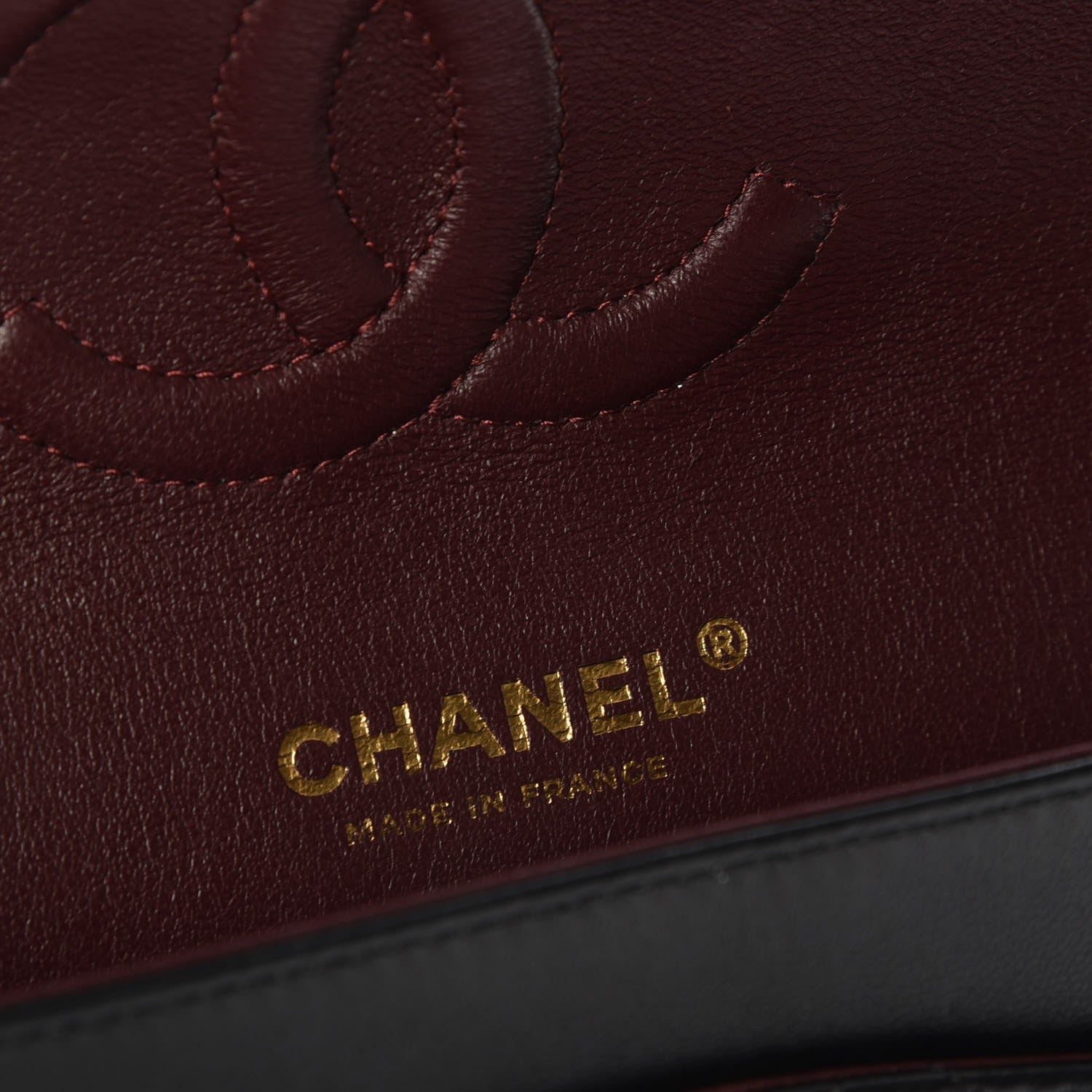 Chanel Lambskin Quilted Medium Double Flap Black 5 of 7