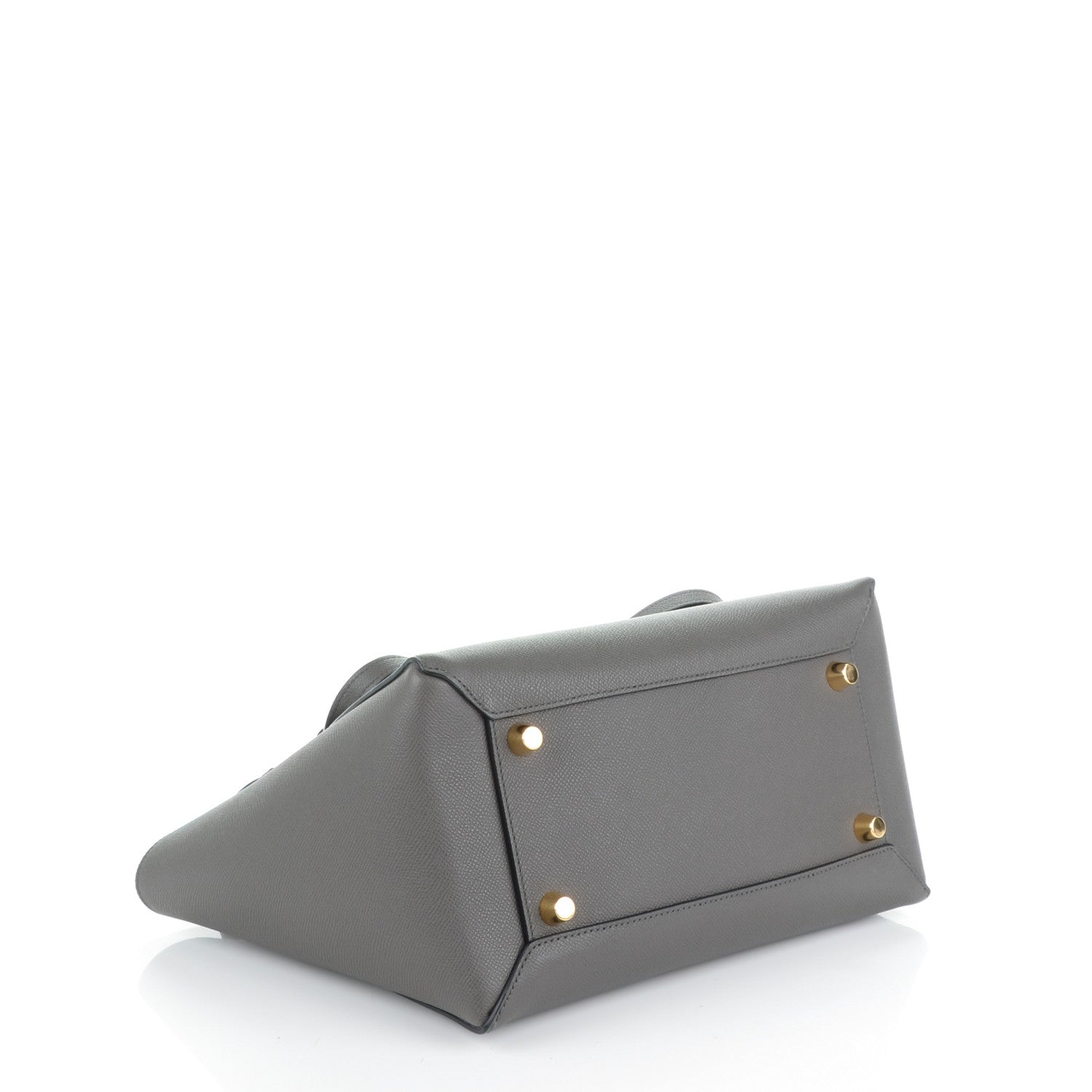 Celine Grained Calfskin Mini Belt Bag Grey 4 of 7