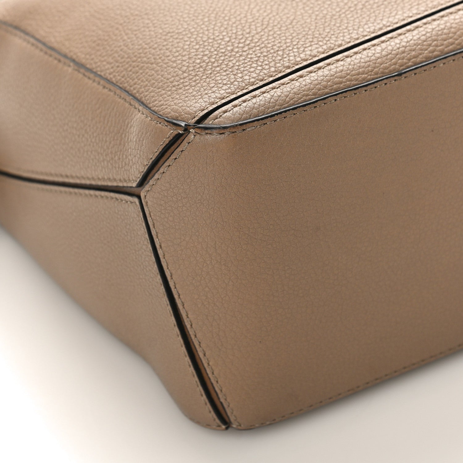 Loewe Grained Calfskin Small Puzzle Bag Sand Mink 7 of 8