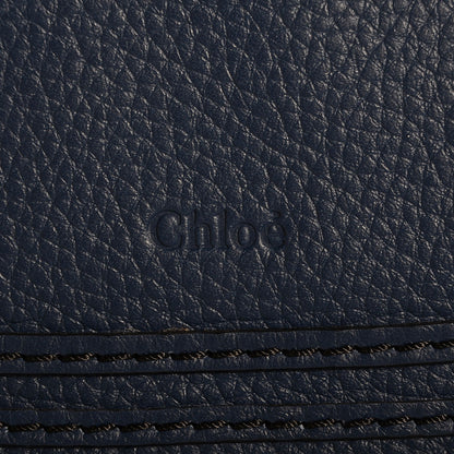 Chloe Calfskin Medium Marcie Satchel Scuba Blue 5 of 10