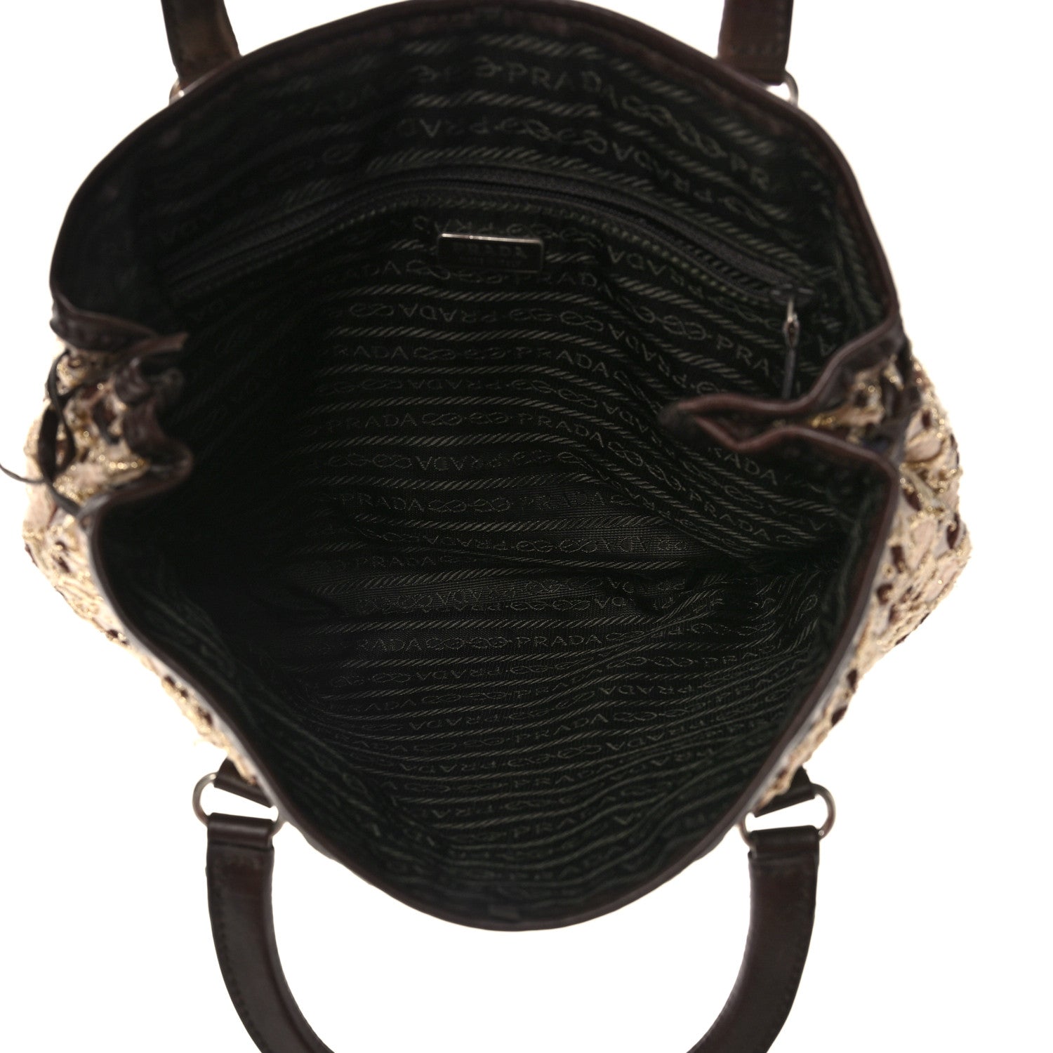 Prada Cloquet Top Handle Bag Avorio 5 of 8