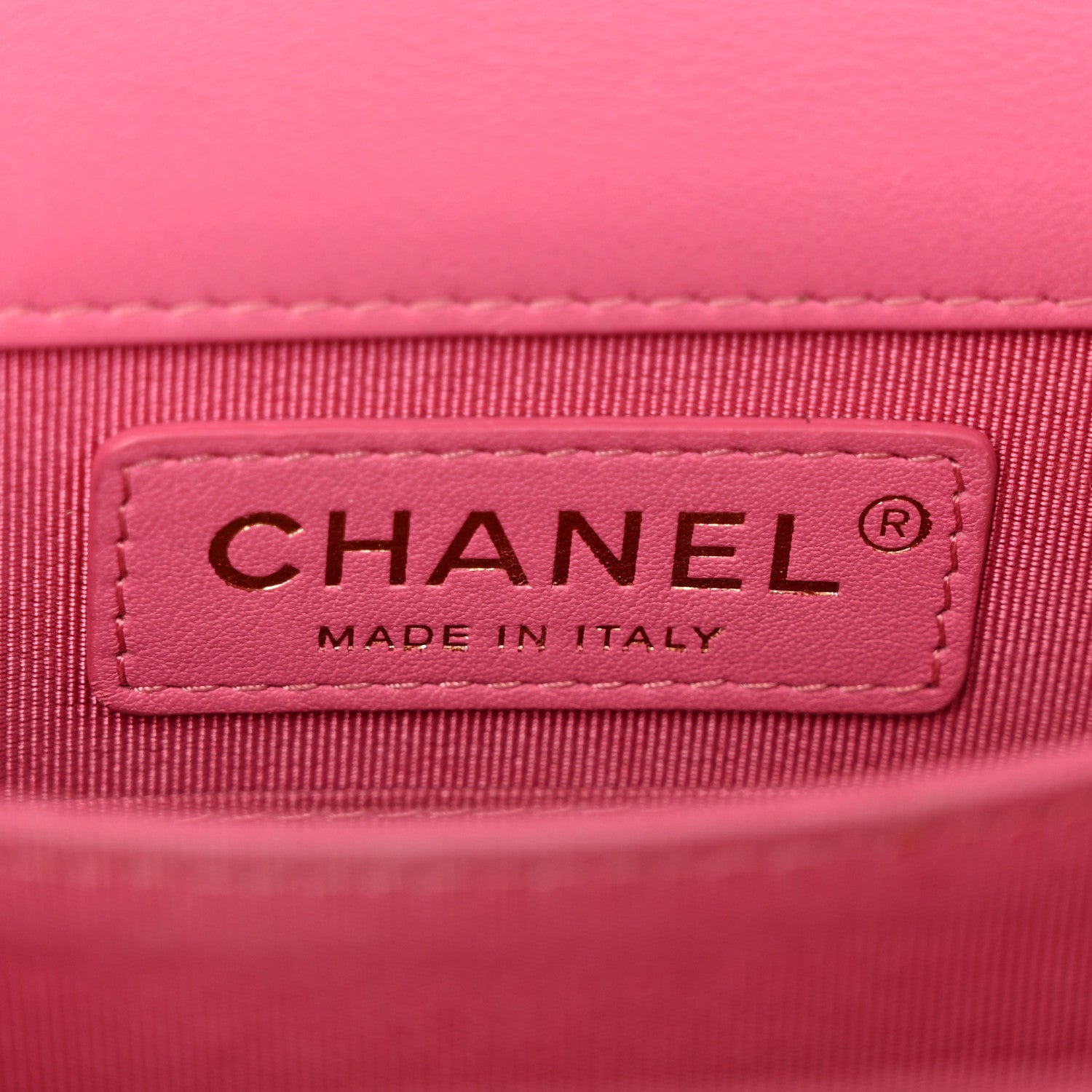 Chanel Calfskin Quilted North South Boy Flap Pink 6 of 15