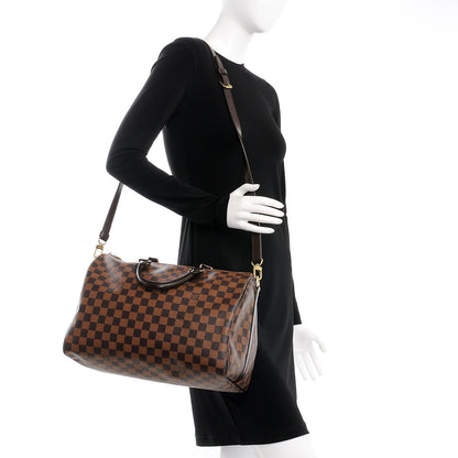 Louis Vuitton Damier Ebene Speedy Bandouliere 35 2 of 9