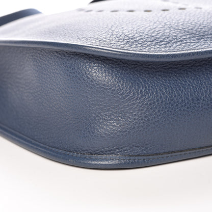 Hermes Buffle Skipper Evelyne GM Bleu Saphir 5 of 11