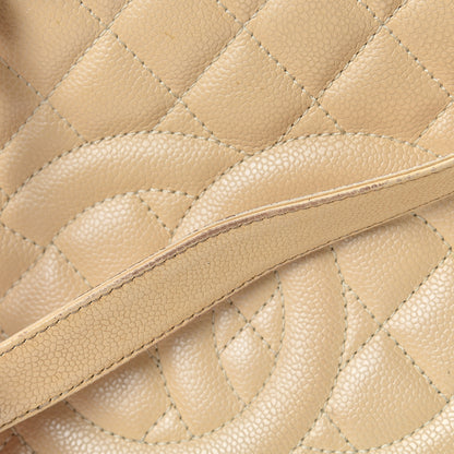 Chanel Caviar Quilted Grand Shopping Tote GST Beige 27 of 27
