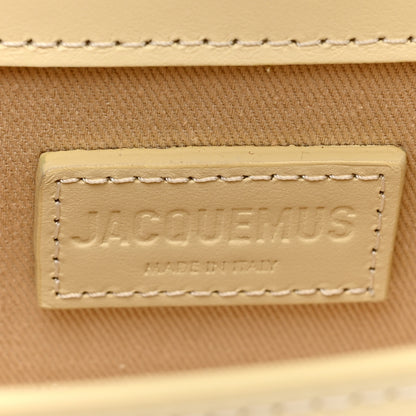 Jacquemus Smooth Calfskin Le Bambino Pale Yellow 6 of 14