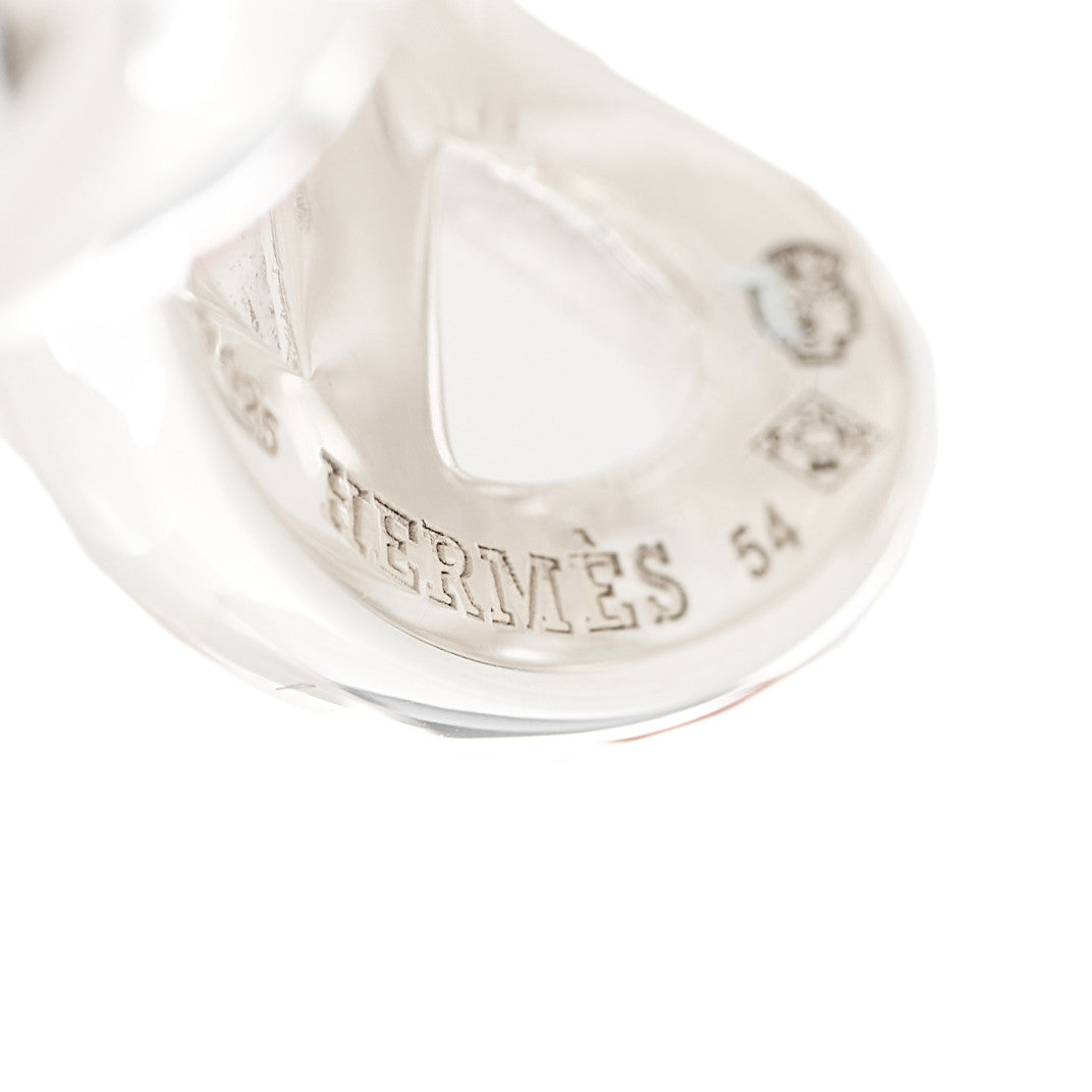 Sterling Silver GM Chaine d'Ancre Enchainee Band Ring 54 7