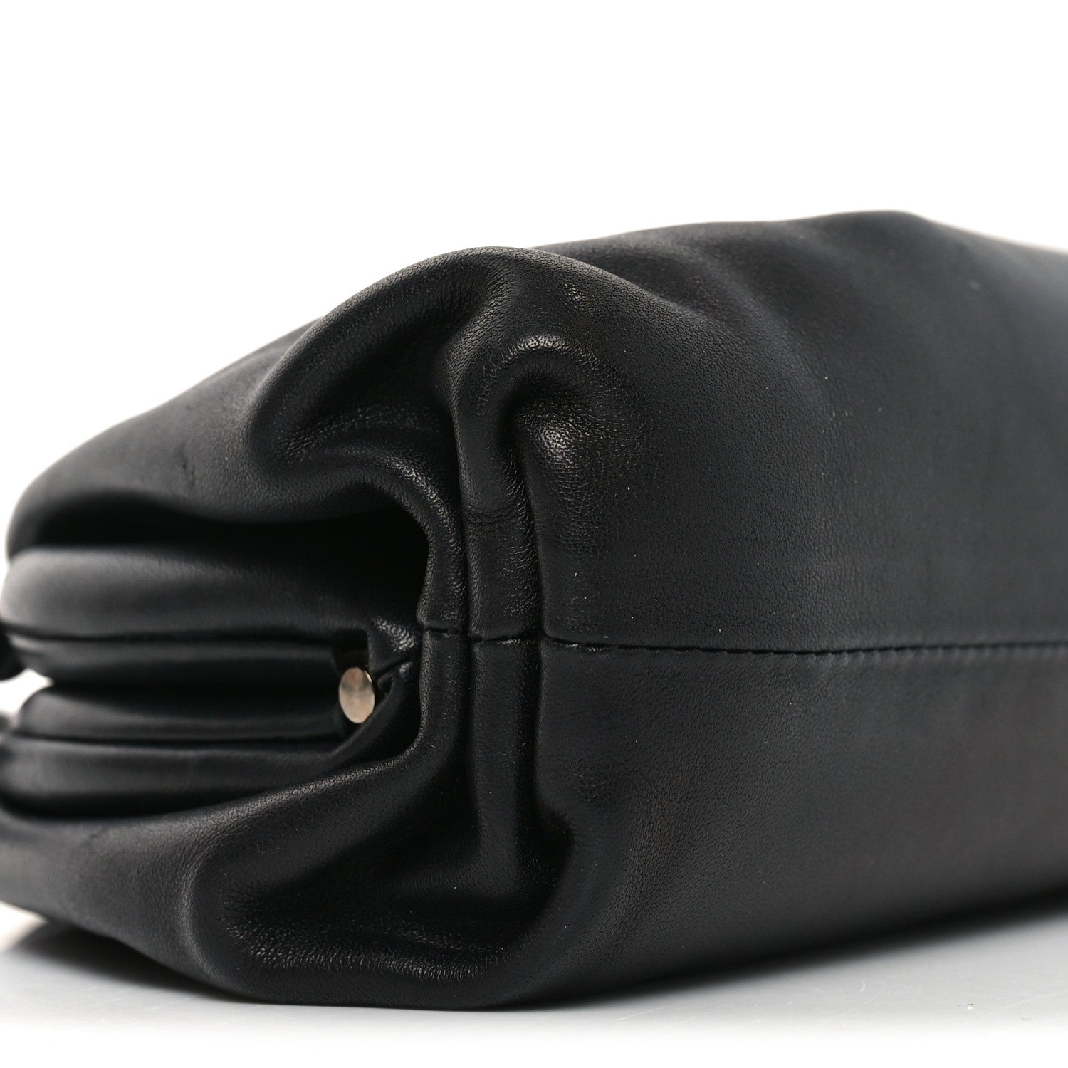 Bottega Veneta Butter Calfskin The Mini Pouch Black 10 of 12