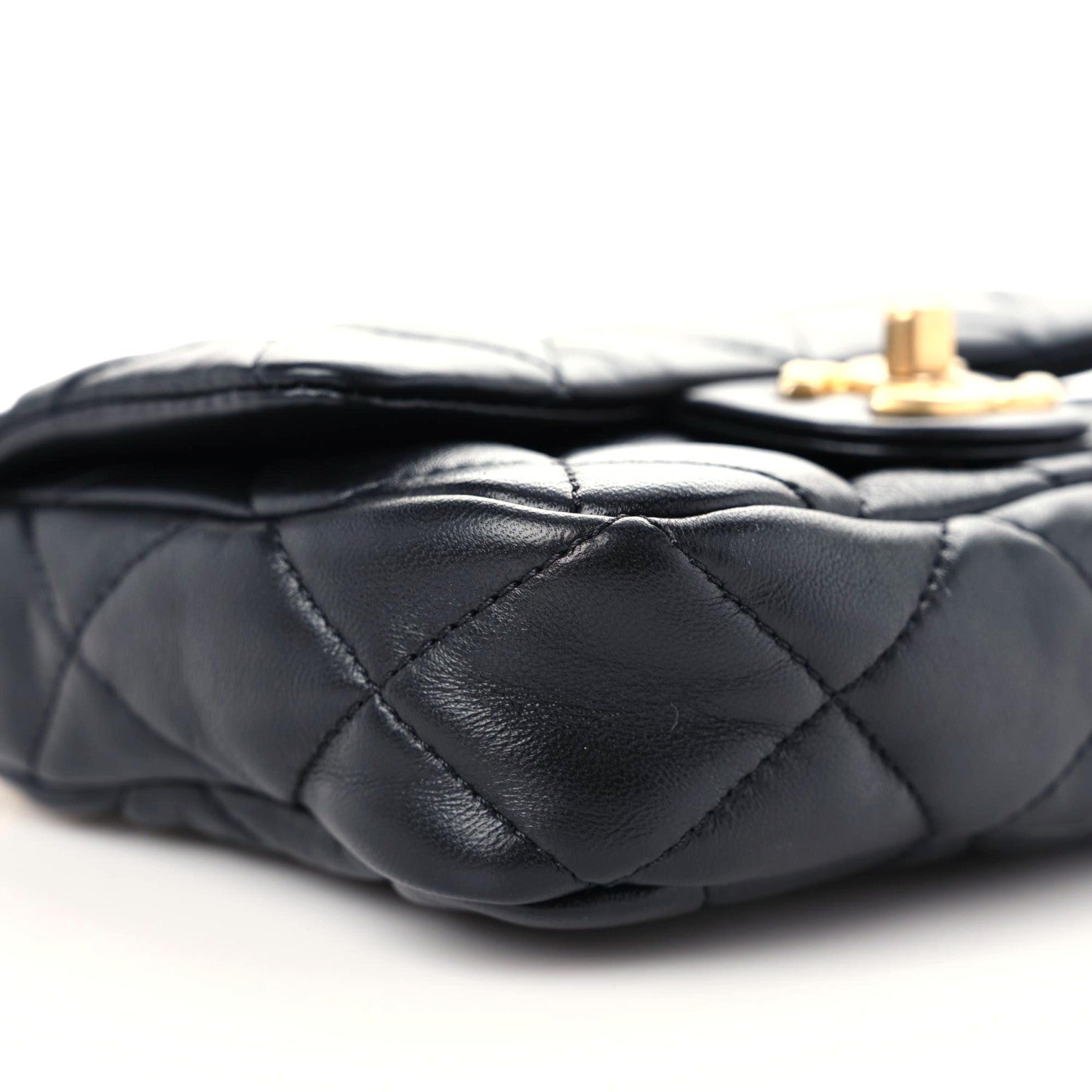 Chanel Lambskin Quilted Mini CC Funky Town Flap Black 5 of 10