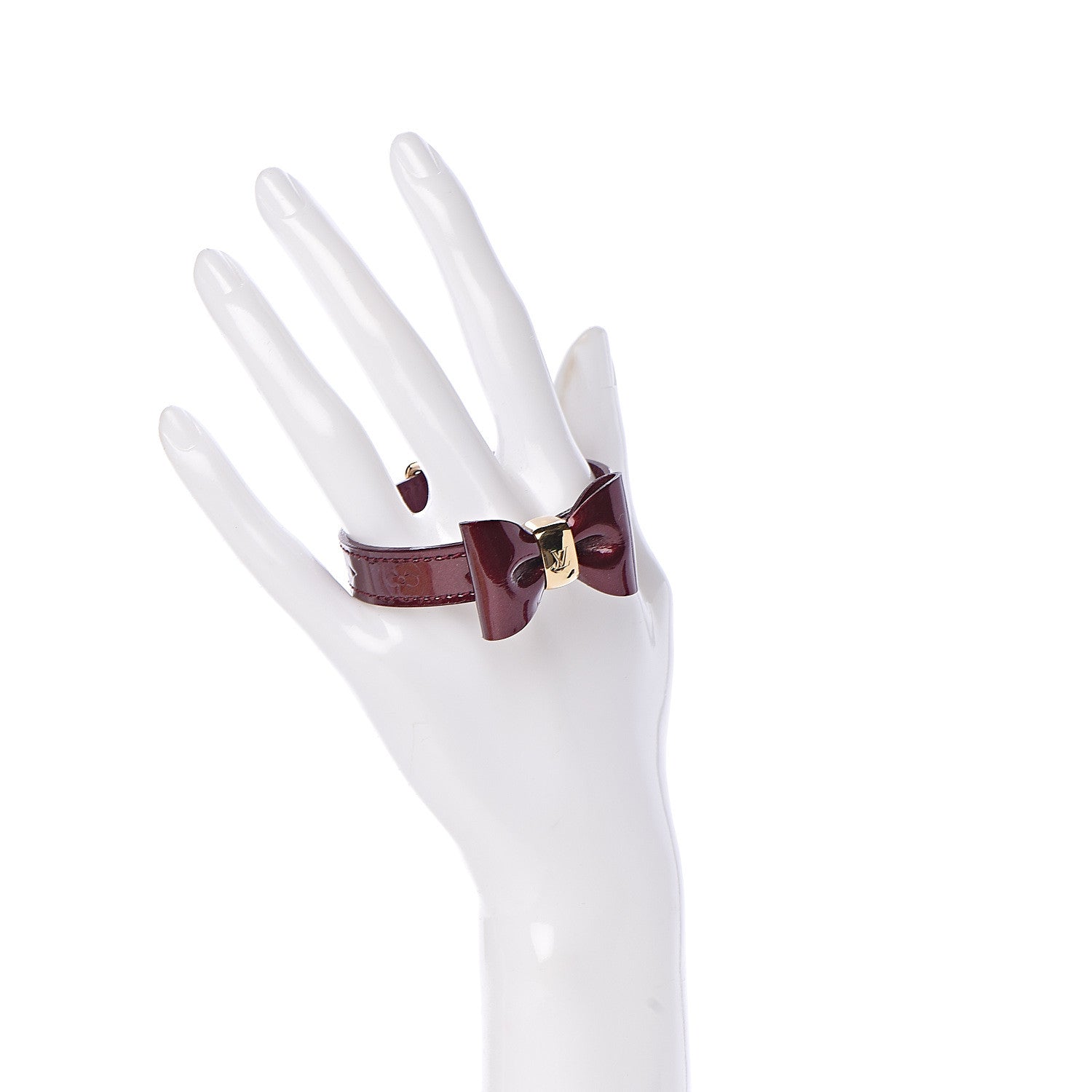 Louis Vuitton Vernis Favourit Bracelet 17 Rouge Fauviste 2 of 5