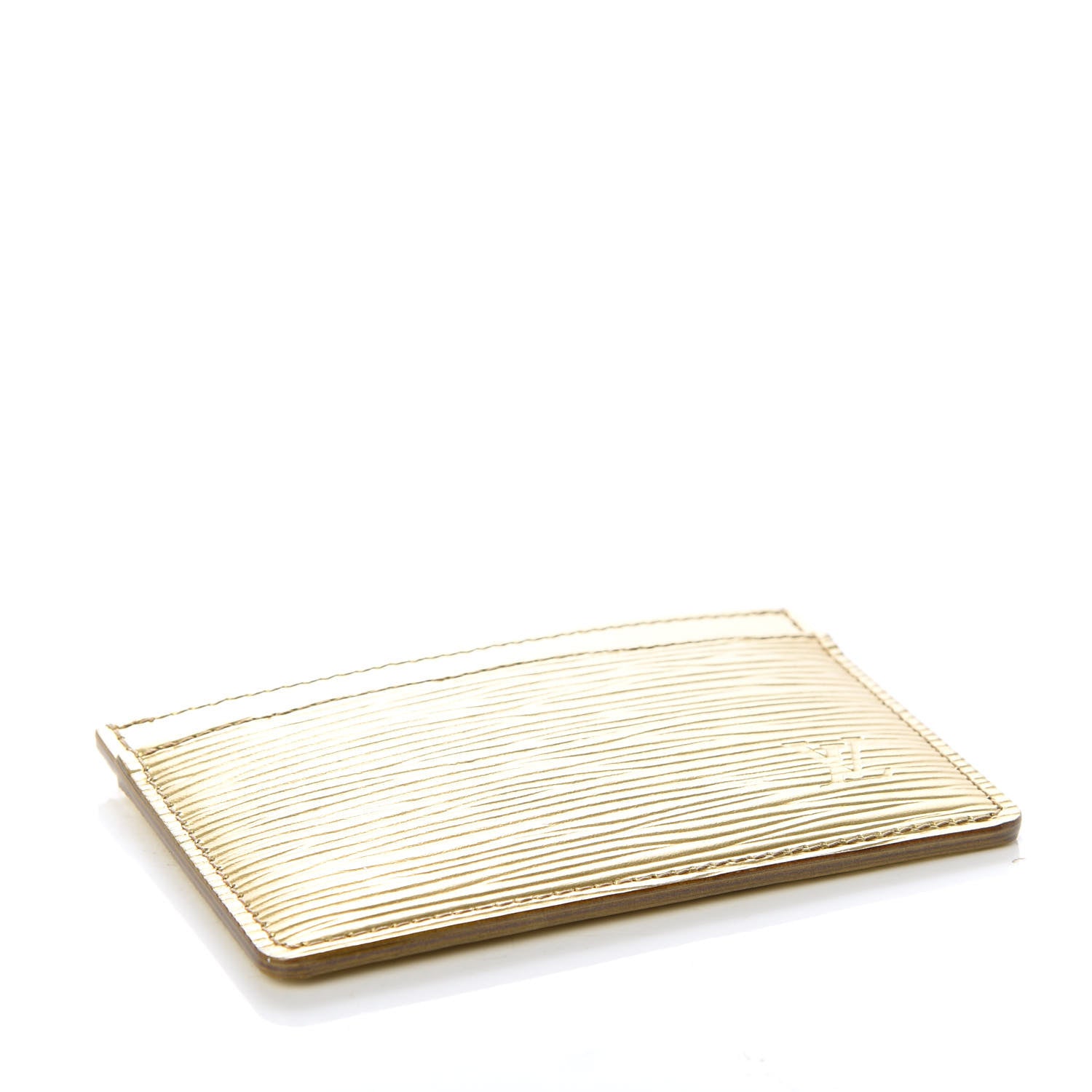Louis Vuitton Epi Card Holder Gold 4 of 6