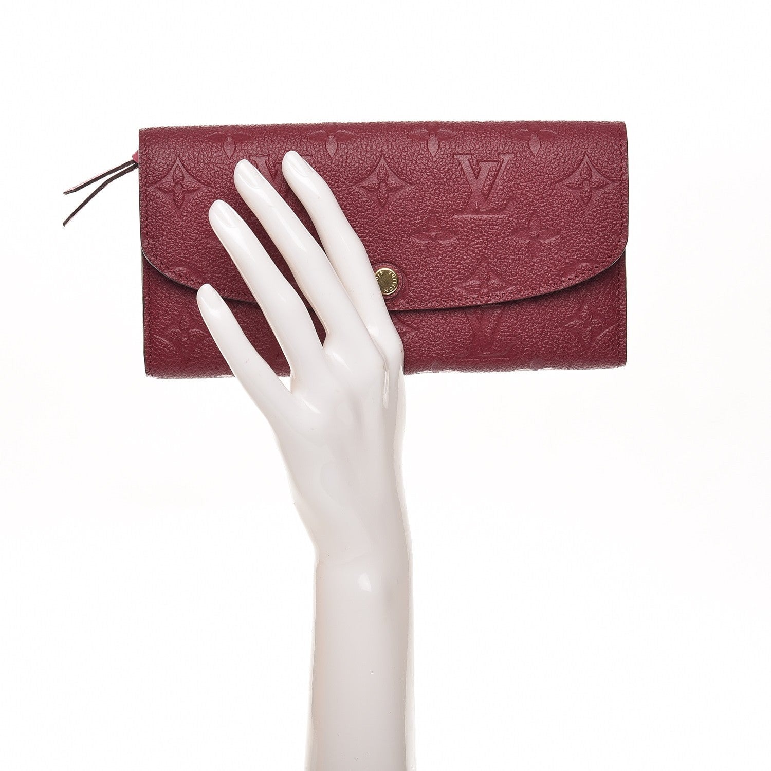 Louis Vuitton Empreinte Emilie Wallet Raisin 2 of 8
