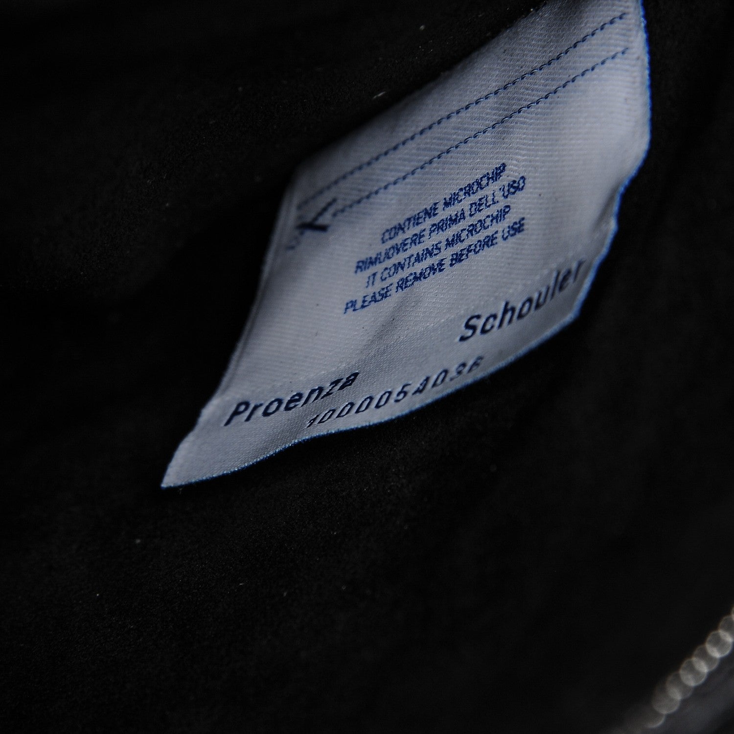 Proenza Schouler Calfskin PS Elliot Black 6 of 8