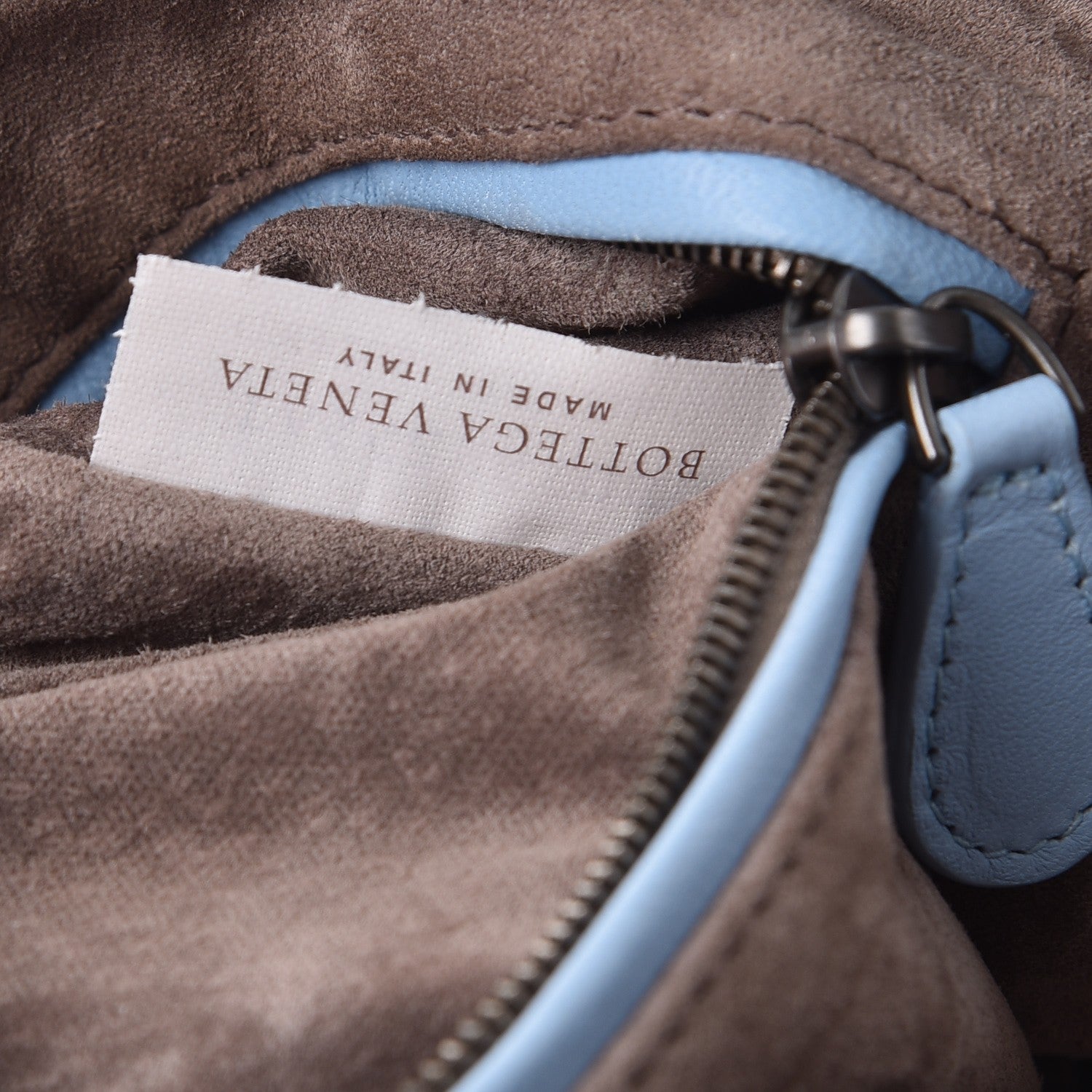 Bottega Veneta Nappa Intrecciato Crossbody Pillow Light Blue 7 of 8