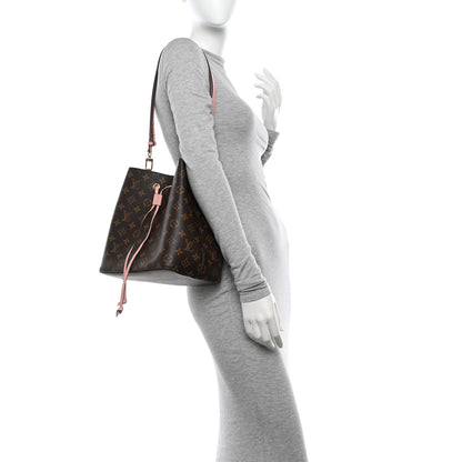 Louis Vuitton Monogram Neonoe MM Rose Poudre 2 of 10