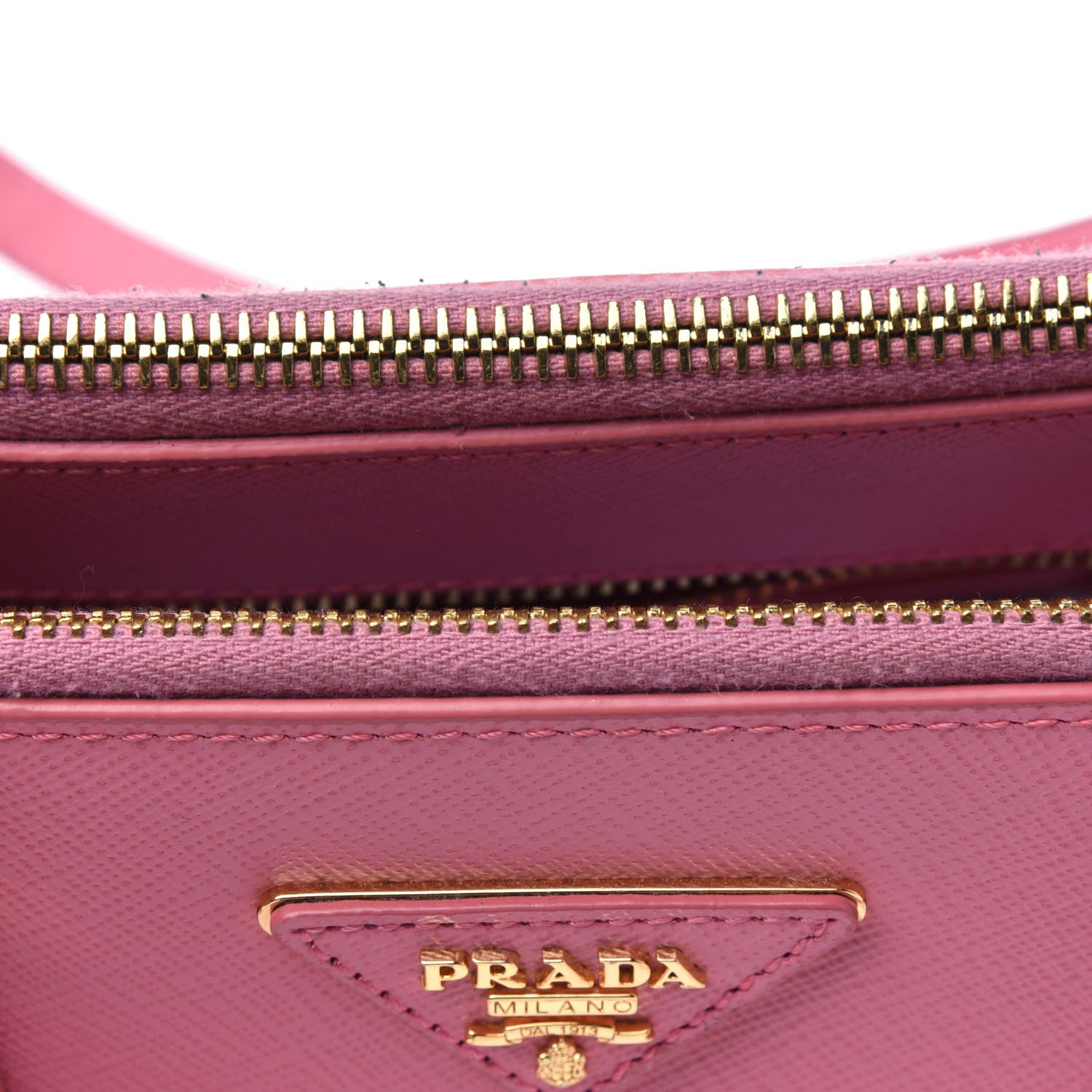 Prada Saffiano Small Galleria Double Zip Tote Petalo 4 of 6