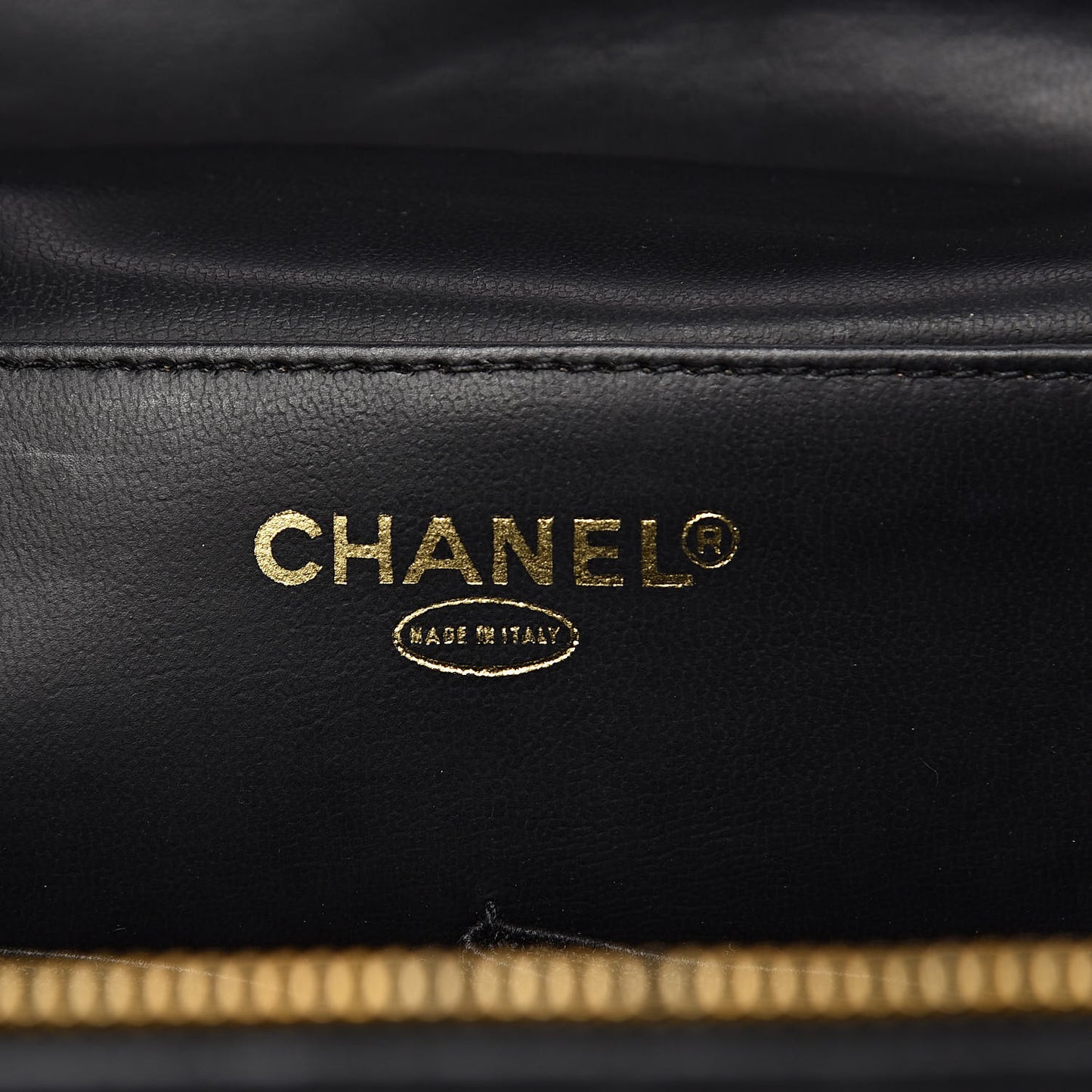 Caviar CC Vanity Train Case Black