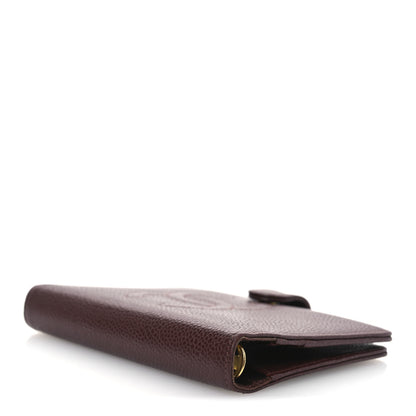 Chanel Caviar CC Small Ring Agenda Planner Brown 4 of 8