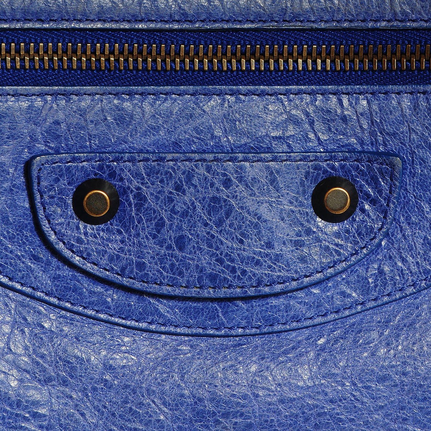 Agneau Classic Hardware Day Hobo Outremer