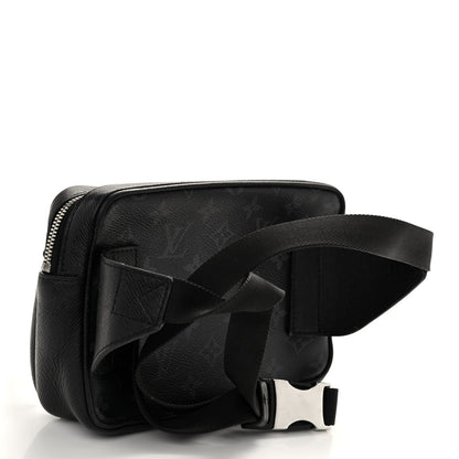 Louis Vuitton Taiga Monogram Eclipse Outdoor Bum Bag Black 3 of 9