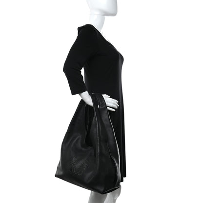 Loewe Calfskin Dunas Hobo Black 2 of 12