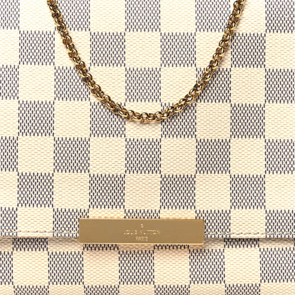 Louis Vuitton Damier Azur Favorite MM 8 of 10