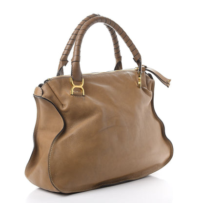 Chloe Calfskin Large Marcie Satchel Nut 3 of 9