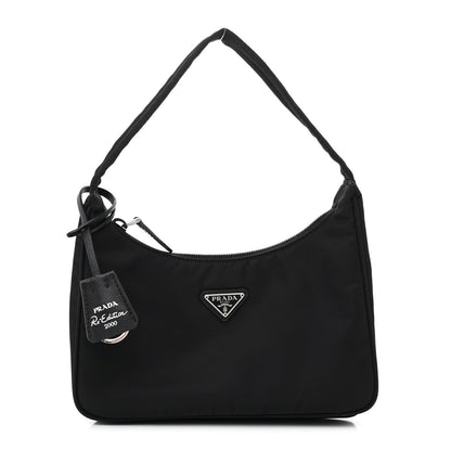 Prada Tessuto Nylon Mini Re-Edition 2000 Bag Black 1 of 13