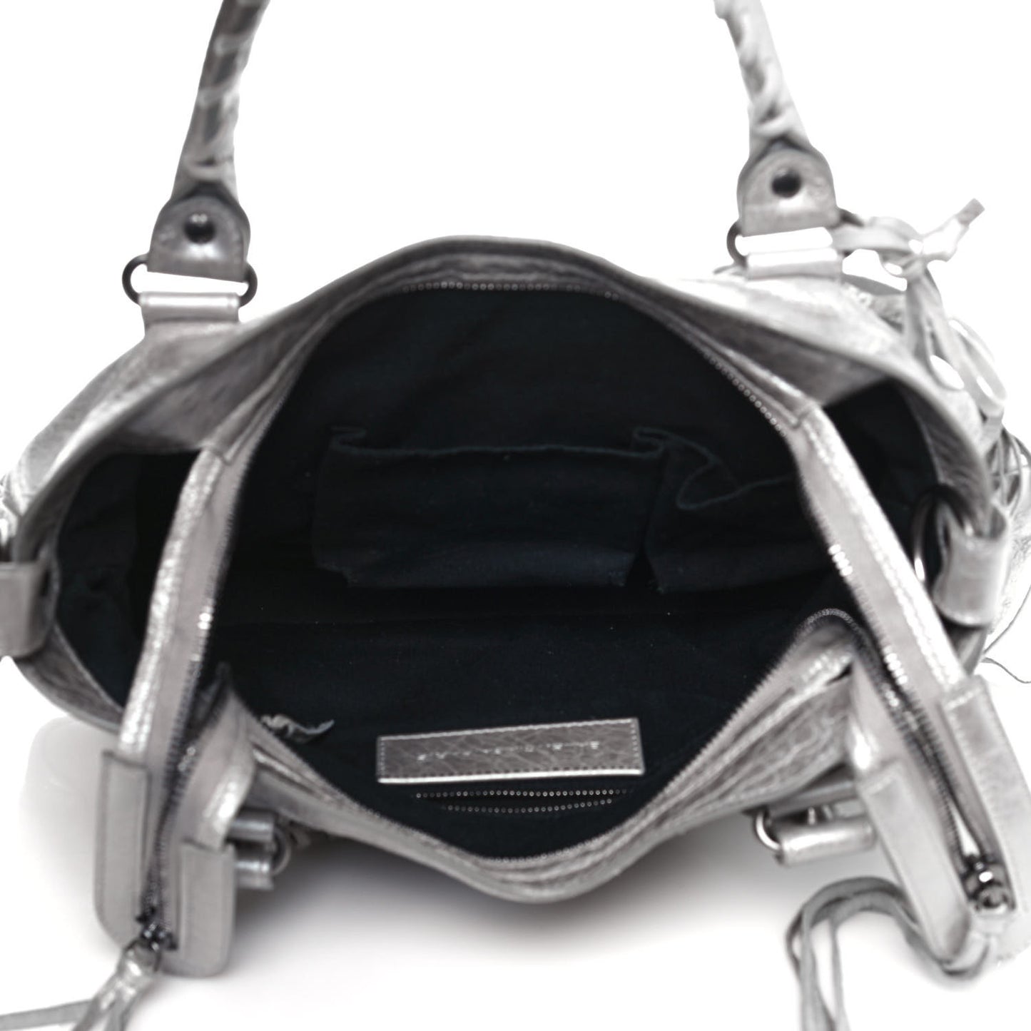 Metallic Agneau Classic Hardware Town Argent