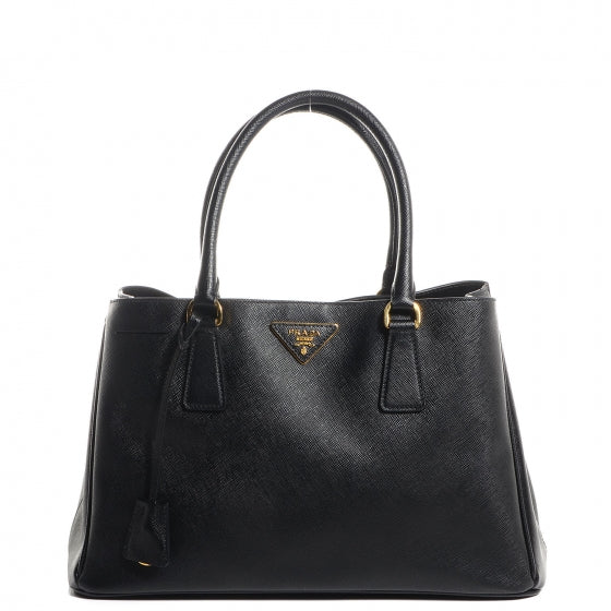 Prada Saffiano Lux Small Tote Nero Black 1 of 12
