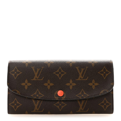 Louis Vuitton Monogram Emilie Wallet Piment 1 of 6