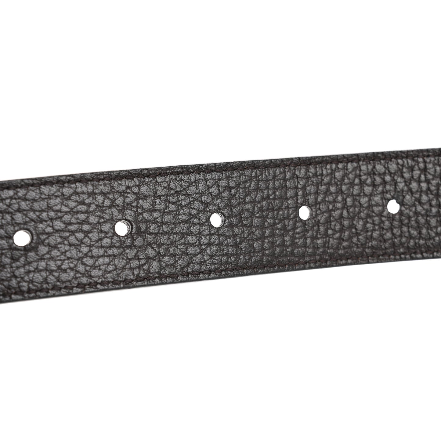 Calfskin Double G Reversible Belt 80 32 Black Cocoa