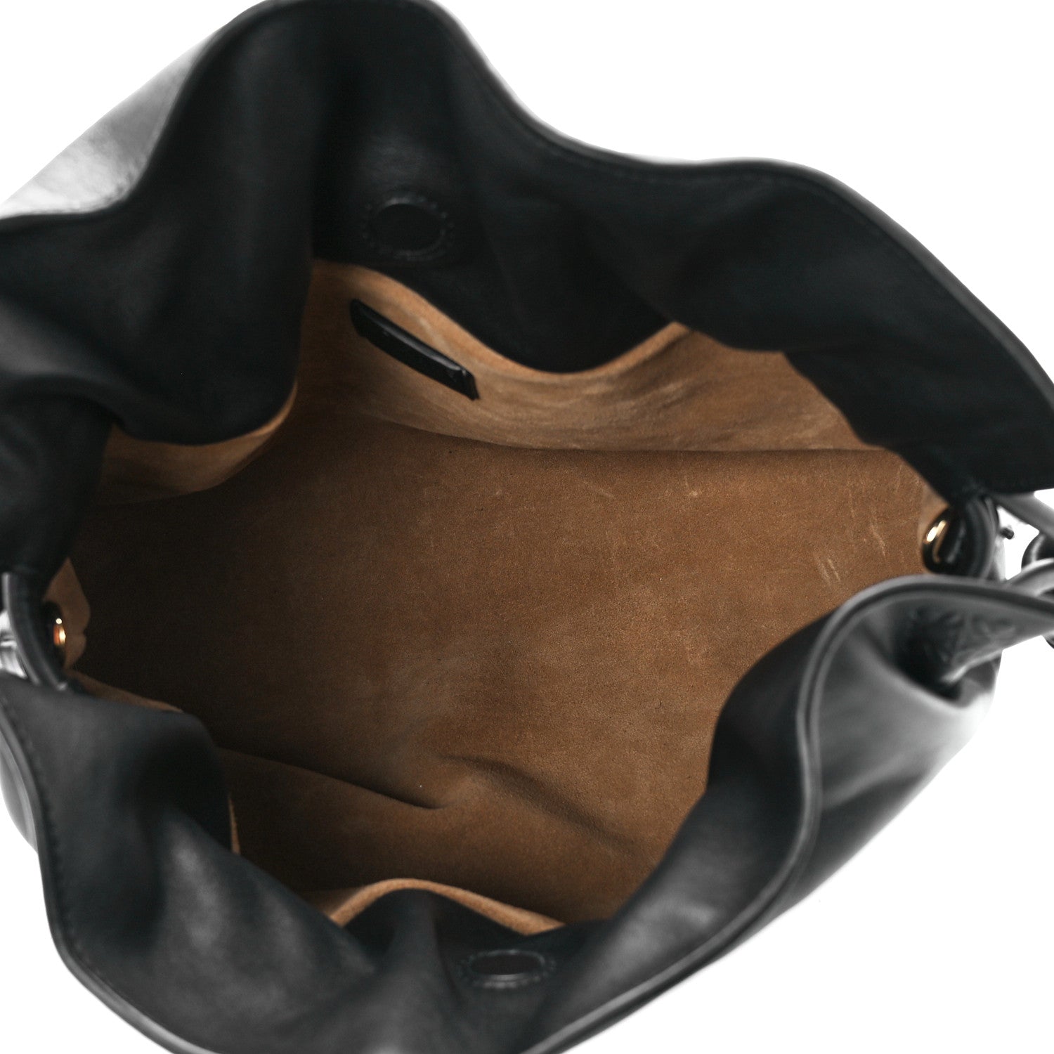 Loewe Calfskin Small Flamenco Knot Bag Black 4 of 10