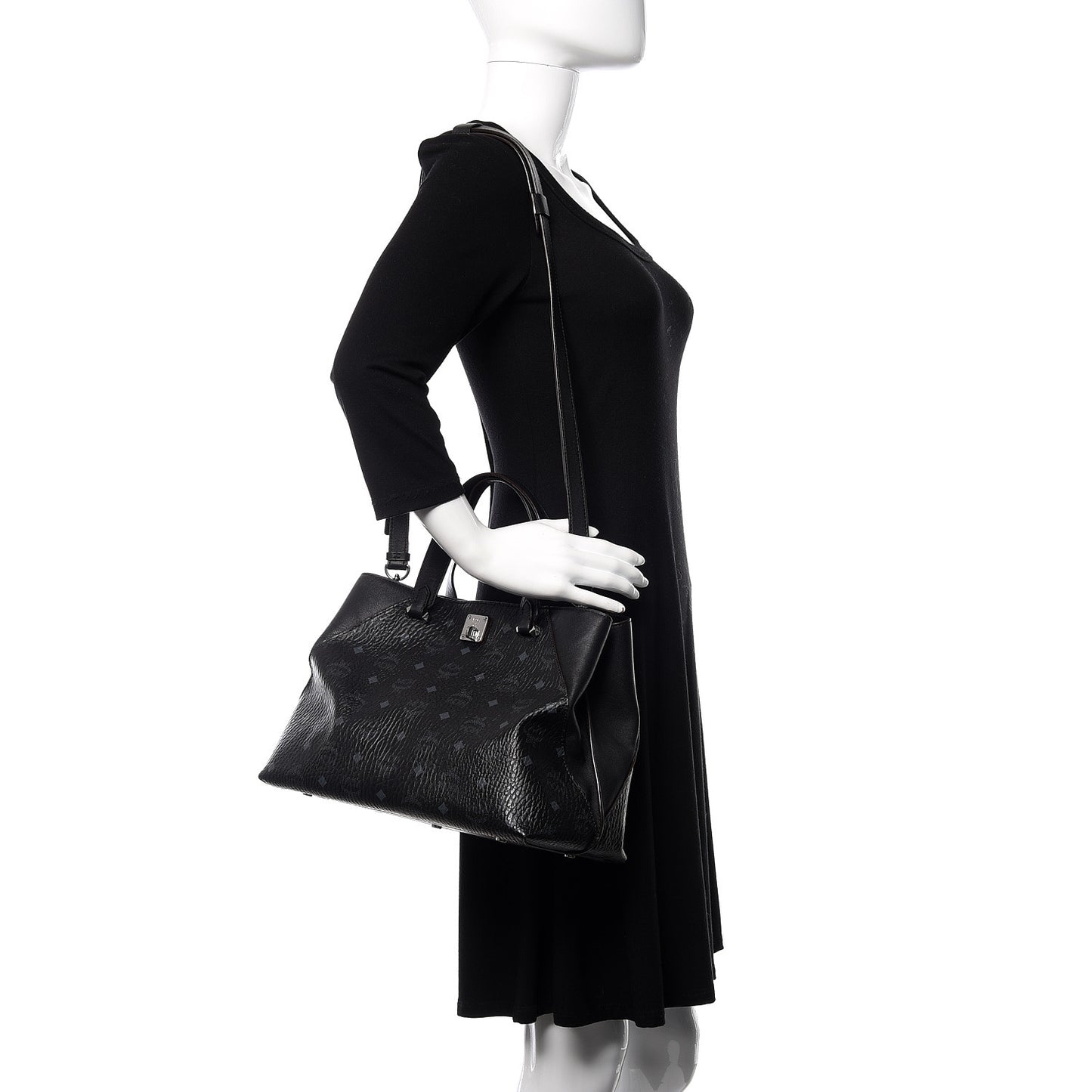 Visetos Large Tote Black