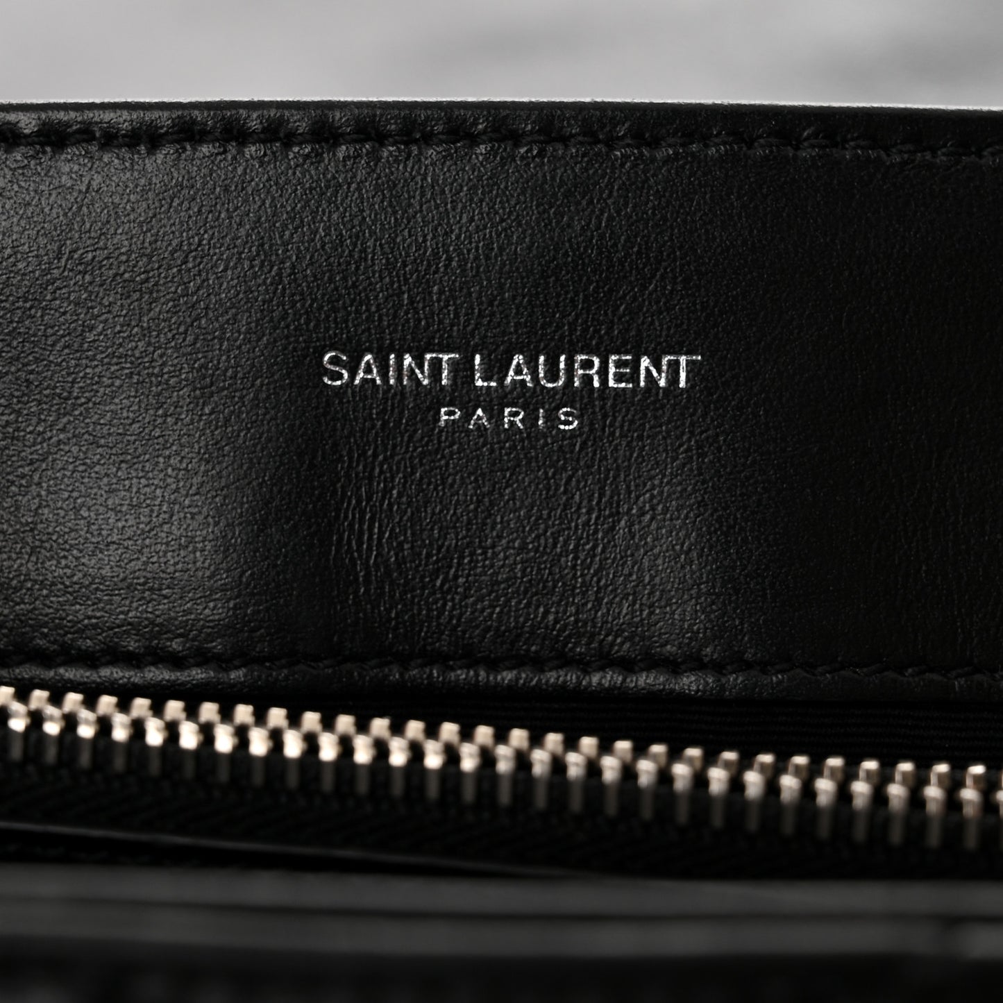 Calfskin Y Quilted Monogram Medium Loulou Chain Satchel Black