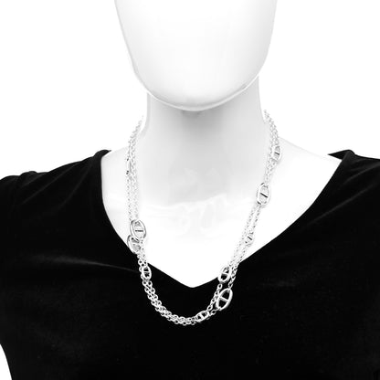 Hermes Sterling Silver Farandole Necklace 120 2 of 5