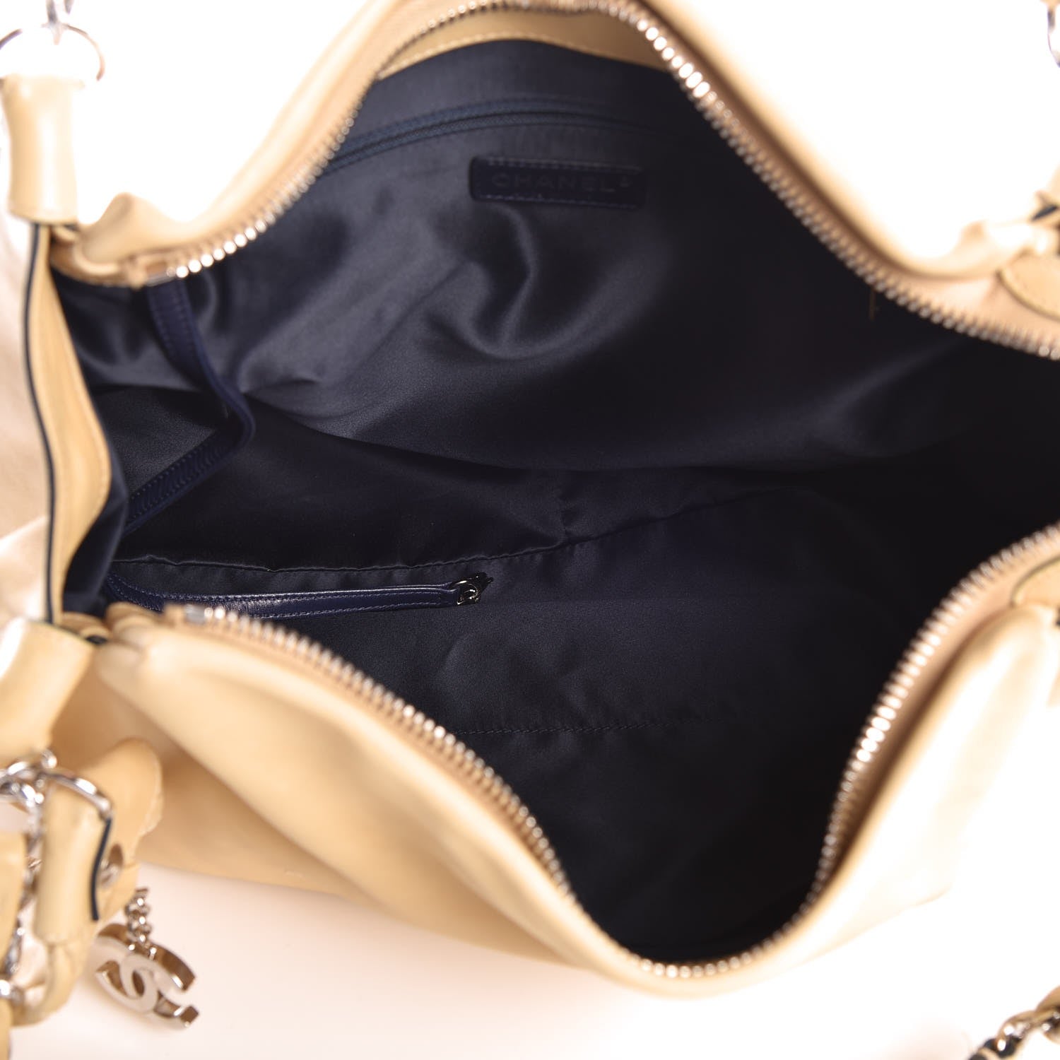 Chanel Lambskin Large Edgy Hobo Beige 5 of 7