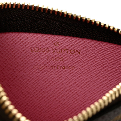 Louis Vuitton Monogram 2022 Christmas Animation Paris Key Pouch Pink 6 of 7
