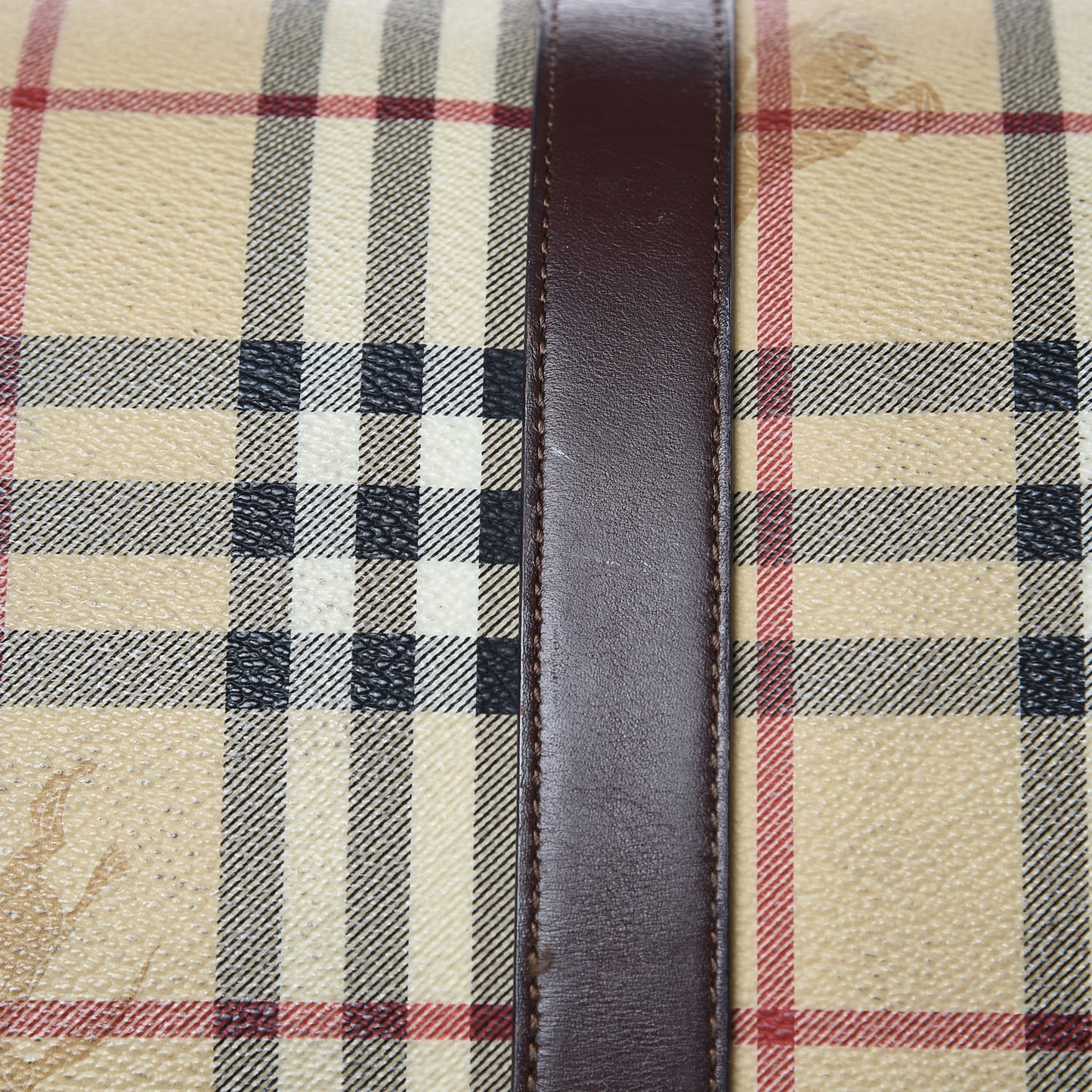 Haymarket Check Duffle Bag Brown